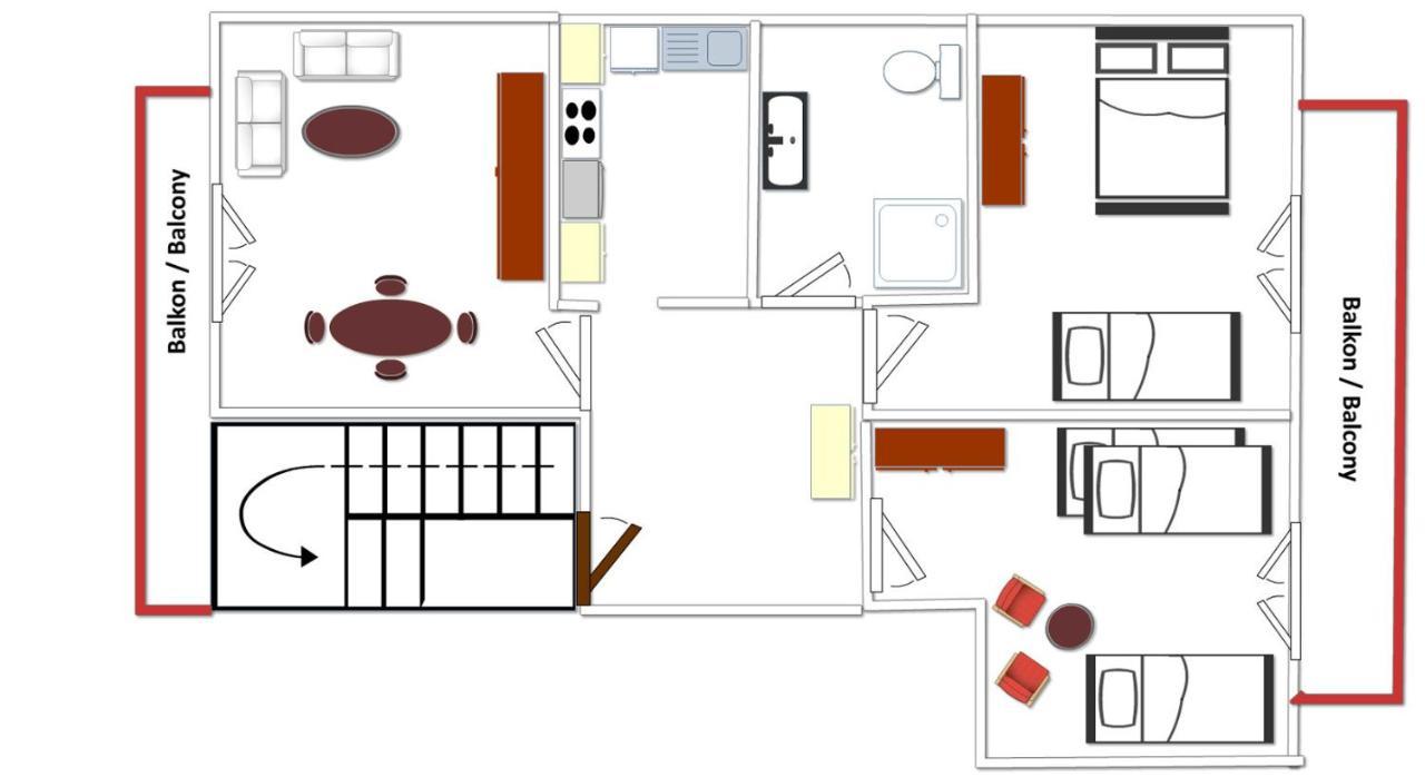 Ferienwohnung Laserer Gosau Exterior foto